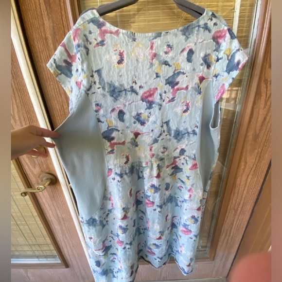 Colorful linen dress - Picture 4 of 7